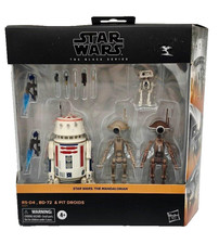 Star Wars Black Series R5   D4  BD   72 & Pit Droids 4   Pack     Mandalorian     NIB