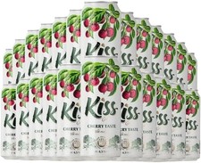Kiss Cherry Flavoured Cider 24 x 500ml cans