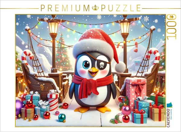 Calvendo Puzzle Weihnachtsfreude Auf Dem Piratenschiff | 1000 Teile Lege-GrößE 6-image