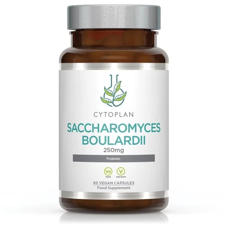 Cytoplan Saccharomyces Boulardii 250mg - 60 Capsules