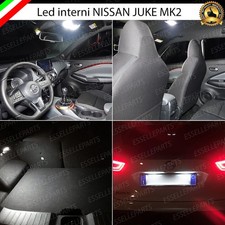 KIT LED INTERNI PER NISSAN JUKE 2 CONVERSIONE COMPLETA + LUCI TARGA 6000K CANBUS