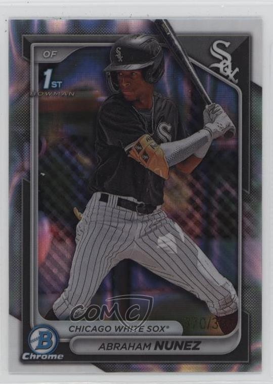 2024 Bowman Chrome Prospects Lava Refractor /399 Abraham Nunez #BCP-56 1n2k