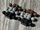 Lego 17114 57908 Technic Brick Modified 2x2 with 2 Ball Joints 2 Types Pack of 1