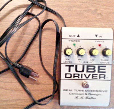 TUBE DRIVER GUITAR PEDAL--BK BUTLER--2025 MODEL--AS NEW