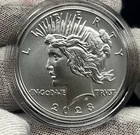 2023 P Peace Dollar Silver .999 Box Coa