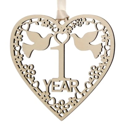 Anniversary gift plaque wood decoration 1 2 3 4 5 10 15 20 25 30 35 40 45 50 60