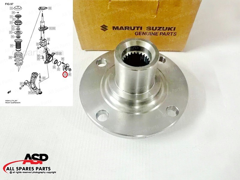 FRONT WHEEL HUB FOR SUZUKI SWIFT,ALTO CIAZ 43421M60GA1 - GENUINE