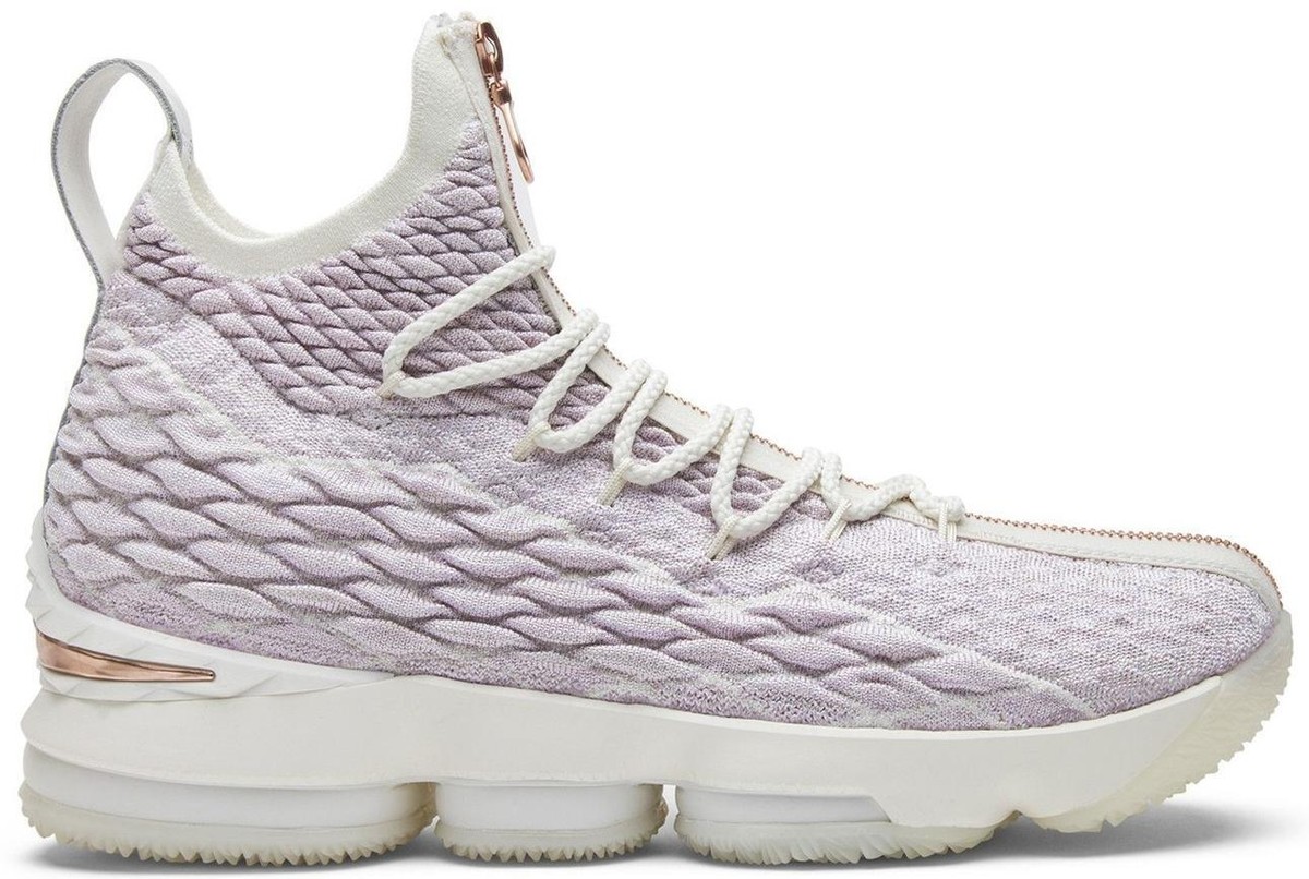 lebron james rose gold shoes