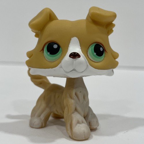 Littlest Pet Shop 272 AUTHENTIC 2005 Yellow and White Green Eyed LPS