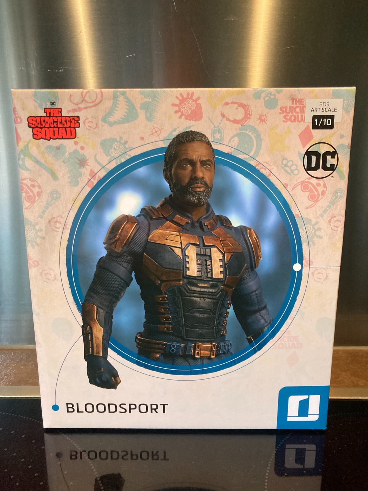 RESINE THE SUICIDE SQUAD BLOODSPORT DC COMICS BDS ART SCALE 1/10 IRON STUDIOS