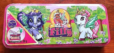 Filly Retro Blechkasten/Aufbewahrungsbox gefüllt mit Candy`s (MHD 03/2012)