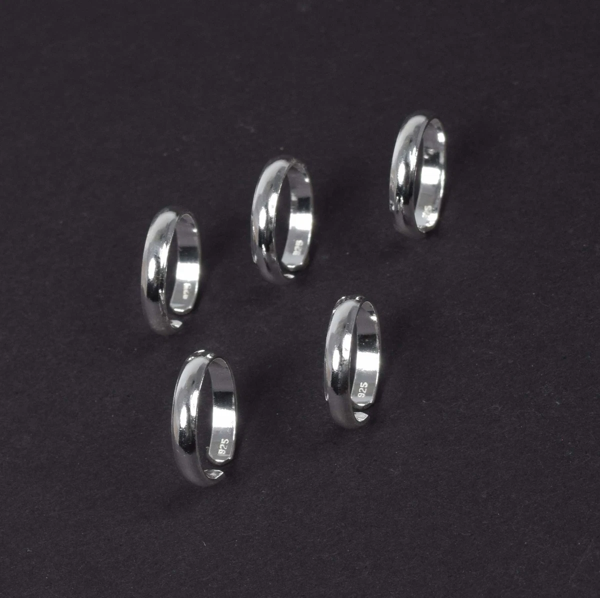 Sterling silver toe rings wholesale sale