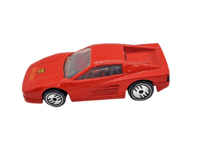 Vintage 1988 Hot Wheels Ferrari Testarossa #35 Red ULTRA HOTS