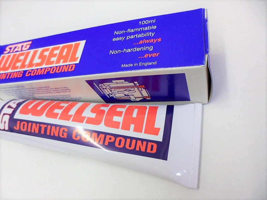 HEAD GASKET COMPOUND STAG WELLSEAL JOINTING SEALER HANDY 100ML TUBE ADV
