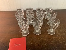 10 Bicchieri A Porto Vicino Modello Bourbon Cristallo Baccarat ( Costo Un Pezzo)