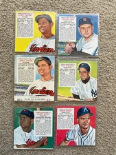 Six Different Red Man Chewing Tobacco Cards EX+- Rizzuto Doby Kell Jost Wynn 