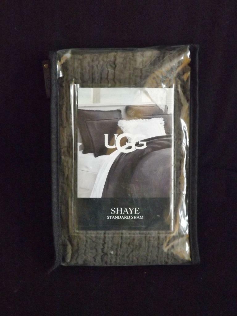 UGG Shaye Charcoal Standard Pillow Sham NIP Multiple Qty's eBay