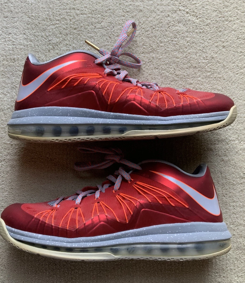 nike lebron 10 red suede for sale on  echo - 832 - Louis