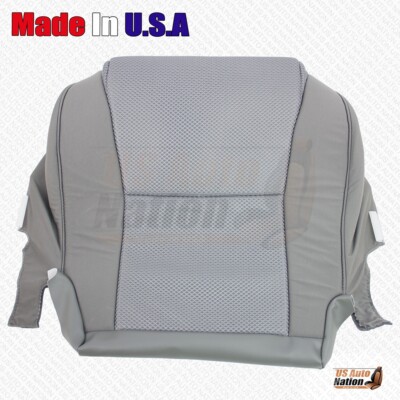 Funda De Asiento Inferior De Tela Gris Para Conductor De Toyota Tacoma 2009-2015 | Hecho En EE.UU.