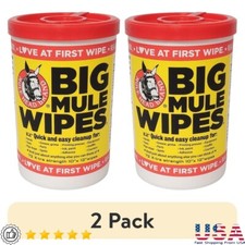 Heavy Duty Cleaning Wipes 10x12 72 Count All Purpose Wipes Home Office New