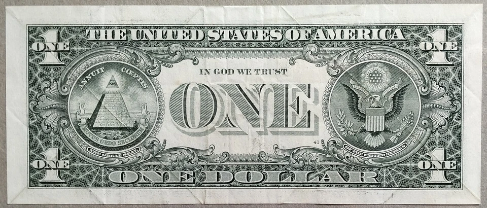 USA 1999 Series $1 Note G 24339223 D - Image 2 of 2