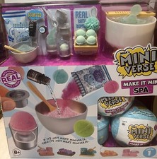 Miniverse Make It Mini Spa Lot Of 3 Plus Box