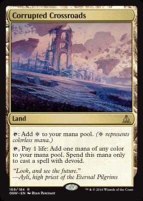 Corrupted Crossroads PL/MP, English MTG Oath of the Gatewatch