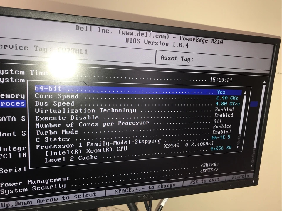 Dell PowerEdge R210 Server Intel Xeon X3430 2.40GHz 4GB RAM DVD ROM No HDD - Image 4 of 4
