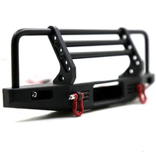 Front Bumper Metal Crash-Resistant for 1/10 TRAXXAS TRX4 SCX10 90046 RC Crawler