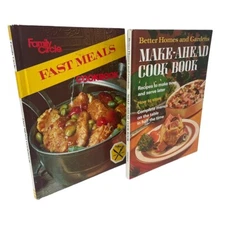 Better Homes And Gardens Family Circle Vintage Hardcover Cookbooks Lot Of 2