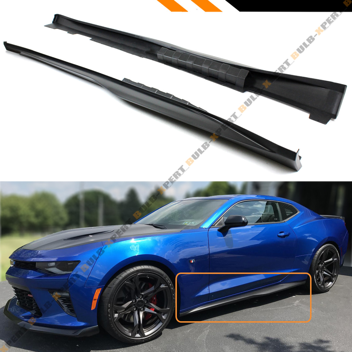 For 2016-2022 Chevy Camaro LT SS RS Matt Black ZL1 Style Side