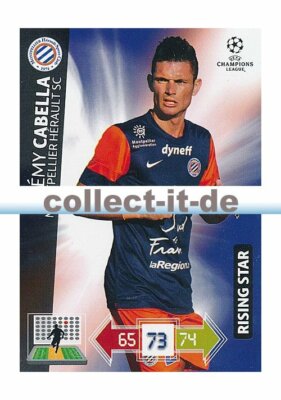 Panini Adrenalyn XL Champions League 12/13 - 168 - Remy Cabella - Rising Star