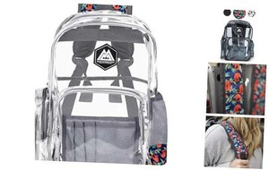 cool clear backpacks