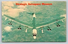 Bellevue, Nebraska  STRATEGIC AEROSPACE MUSEUM "B-52 Bomber" Postcard