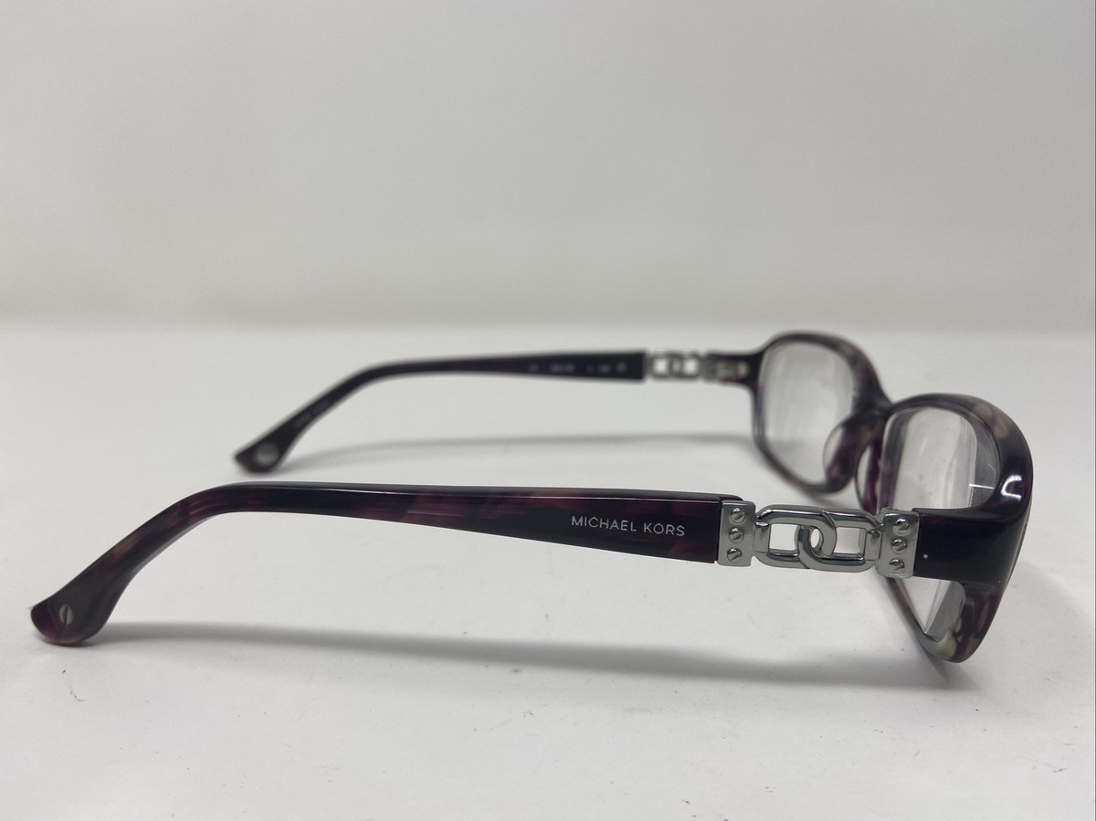 Michael Kors Mk217 502 Purple Authentic Eyeglasses 54-16-130 Michael Kors Eyeglasses Frames MK217 502 54-16-130 Purple  main image 3