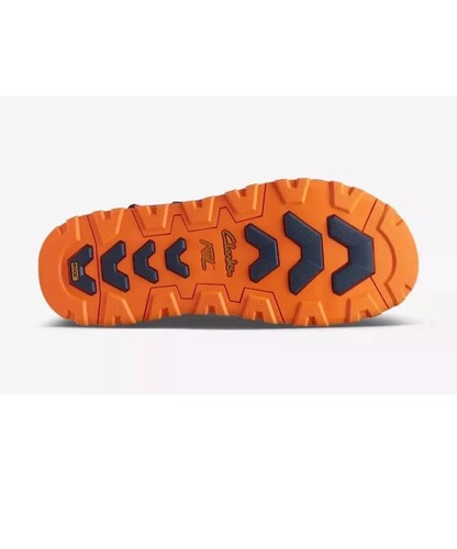 Clarks ATL Trek Sea Men's Orange Textile Adjustable Sandals Size 8 G EU 42 - Picture 6 of 6