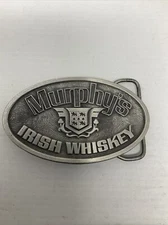 VINTAGE 1977 AUSTIN NICHOLS Murphy’s Irish Whiskey BELT BUCKLE