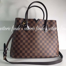 Authentic NEW Louis Vuitton Kensington V Tote Damier Ebene Shoulder Satchel Bag