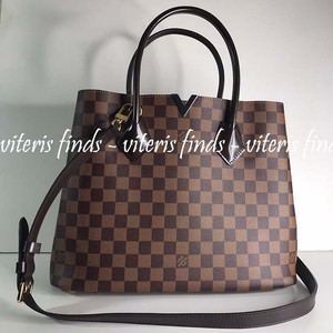 Authentic-NEW-Louis-Vuitton-Kensington-V-Tote-Damier-Ebene-Shoulder-Satchel-Bag
