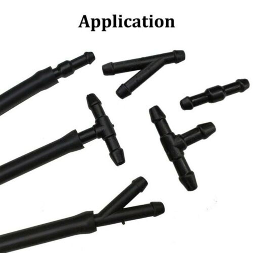30pcs Universal Car Windshield Washer Fluid Hose Connector T/Y/I