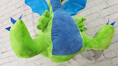 Toys R Us Green Dragon Plush 28" Stuffed Toy Animal Adventure 2013 Retired - Picture 4 of 10