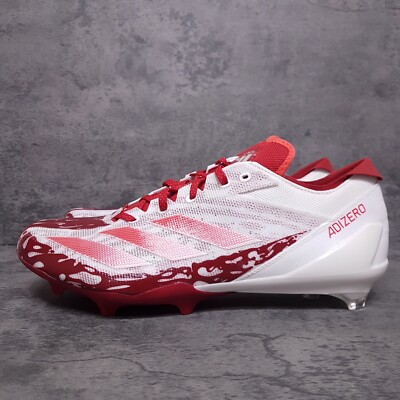 【28cm】Adizero Electric 2 レッド アメフト スパイク adidas Adizero Electric II Football Cleats - Red | Free Shipping