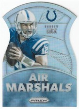 ANDREW LUCK 2015 PRIZM AIR MARSHALS SILVER PRIZM DIE-CUT COLTS STANFORD S5
