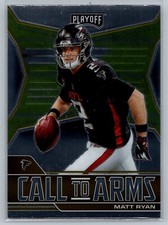 2021 Panini Playoff Call to Arms Matt Ryan Atlanta Falcons #CA-MRY