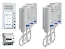 TCS Türsprechanlage Set 6 Wohneinheiten 2-Draht Sprechanlage PPA06-EN/02