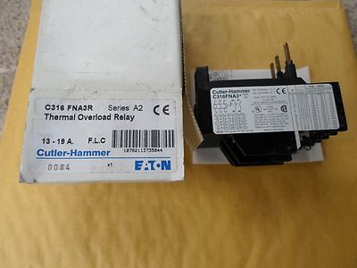 NEU EATON SCHNEIDHAMMER C316FNA3F SERIE A2 1 BIS 1,4 AMP ÜBERLASTRELAIS