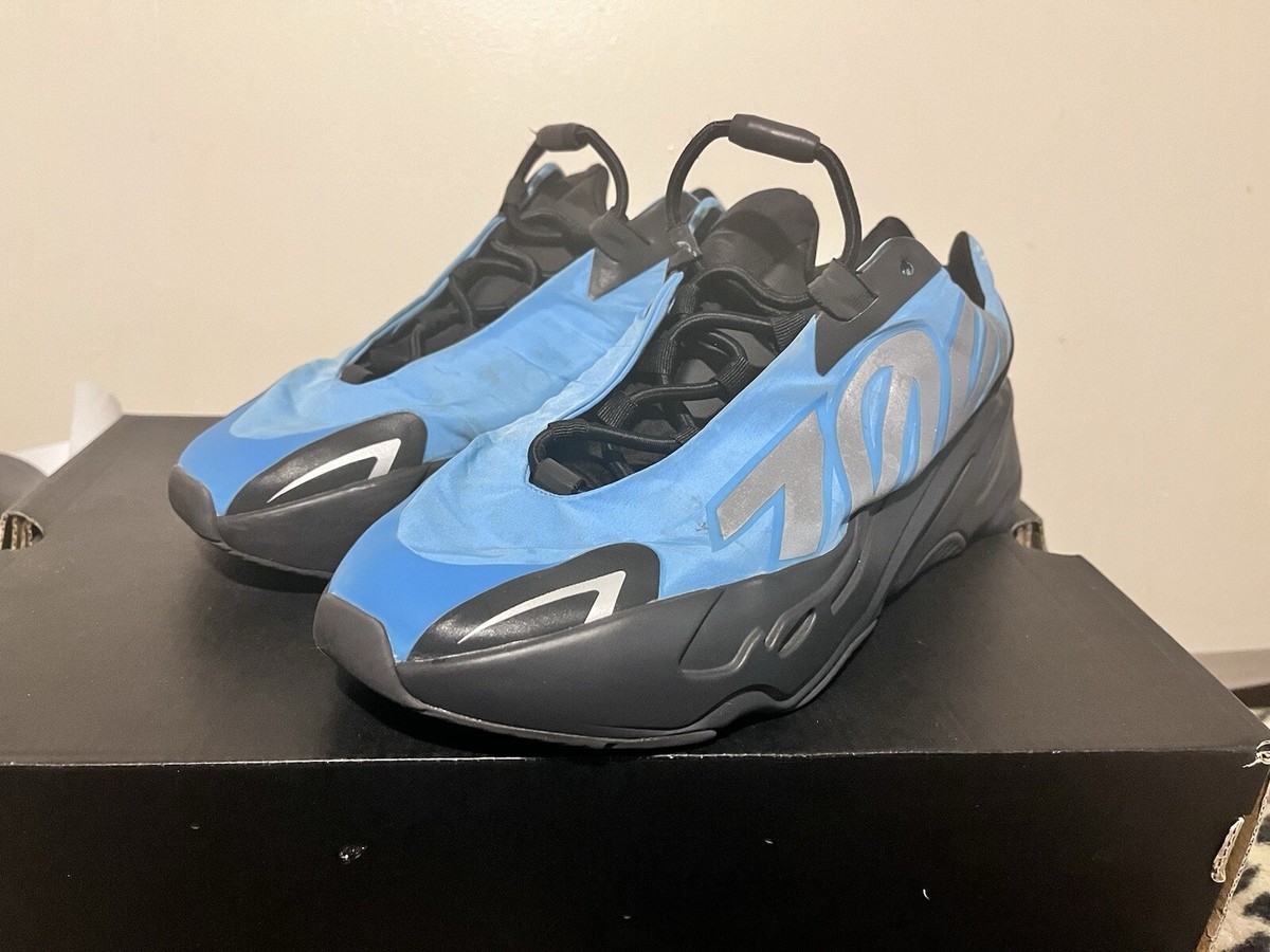 2021 Men's Adidas Yeezy Boost 700 MNVN Bright Cyan Black