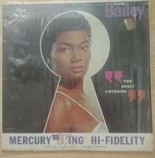 Pearl Bailey ‎– For Adult Listening   1962 Genre: Jazz, Pop  in shrink LP