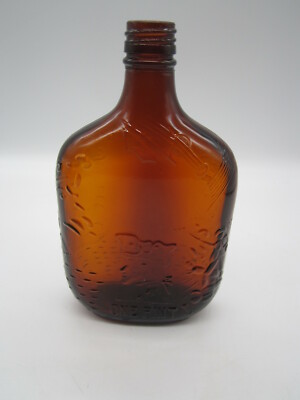 1930's John Paul Jones Whiskey Embossed Pint Bottle