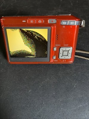 Casio EXILIM EX-S600 6.0MP Digital Camera Orange - Parts Only | eBay